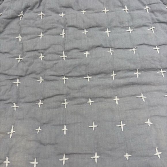 Ballard Designs Pick  Stitch Quilted Sham - Standard - Set Of Two - Picture 7 of 7